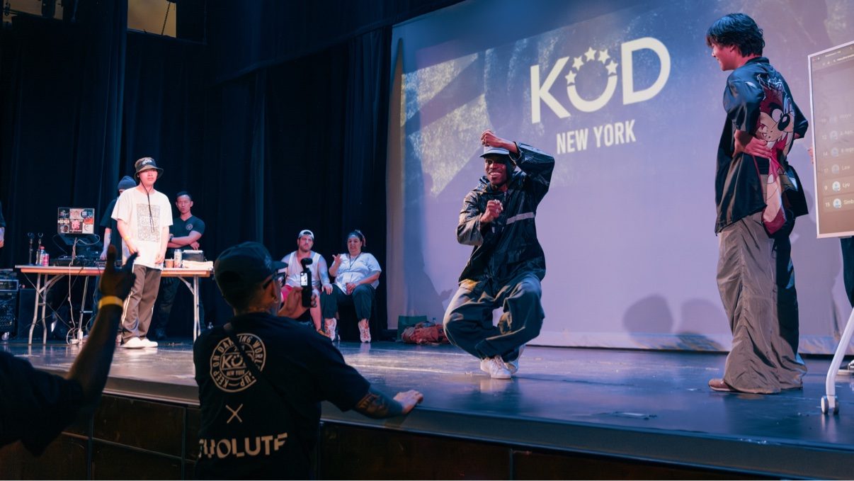 Dancer on stage, KOD New York